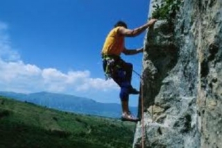  Escalada libre en Puglia 